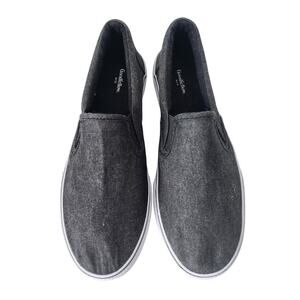 Goodfellow Classic Mens Size 10.5 Gray Low Top Casual Slip On Shoes